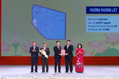 Phường Phương Liệt: Những thông tin chi tiết sau sắp xếp