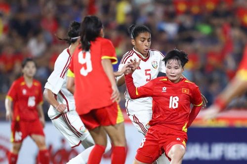 Vòng loại giải bóng đá nữ châu Á 2026: Đội tuyển nữ Việt Nam vững ngôi đầu bảng E