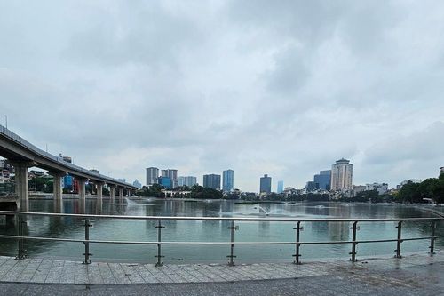 Cảnh quan hồ Đống Đa sau gần 1 năm thi công