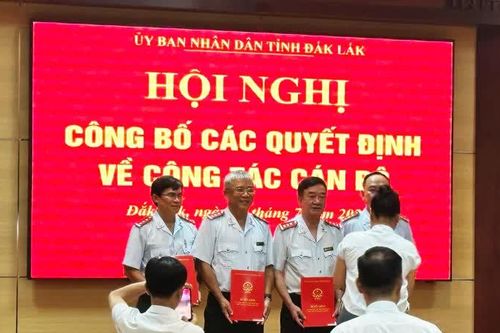 Đắk Lắk: bổ nhiệm lãnh đạo các sở, ngành, đơn vị trực thuộc UBND tỉnh