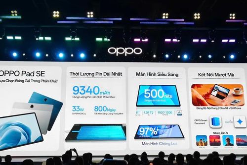 OPPO Pad SE với mức giá phù hợp cho người dùng