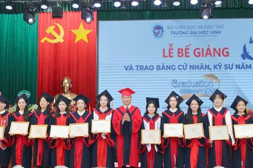 Trường Đại học Vinh tổ chức bế giảng và trao bằng tốt nghiệp năm 2025