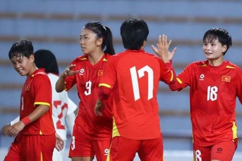 Thắng 6-0, đội tuyển nữ Việt Nam coi như giành vé Asian Cup