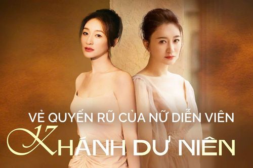 Vẻ quyến rũ khó tin của nữ diễn viên Khánh Dư Niên ở tuổi U50