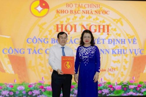 Kho bạc Nhà nước Khu vực XVI công bố Quyết định thành lập và bổ nhiệm các chức danh lãnh đạo