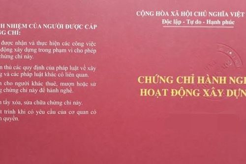 Hà Tĩnh: Thu hồi nhiều chứng chỉ hành nghề xây dựng do kê khai không trung thực