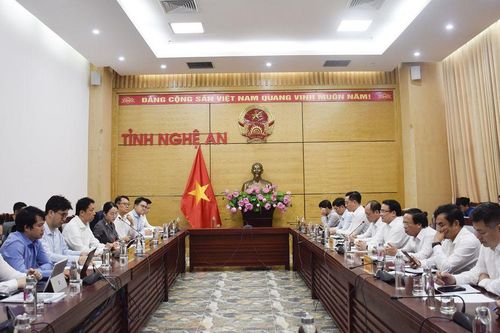 Nghệ An làm việc với Tập đoàn SK (Hàn Quốc) về Dự án Nhà máy Nhiệt điện LNG Quỳnh Lập