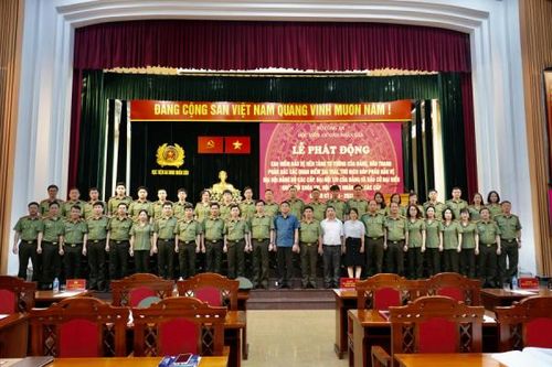 Học viện ANND tổ chức Lễ phát động Cao điểm bảo vệ nền tảng tư tưởng của Đảng