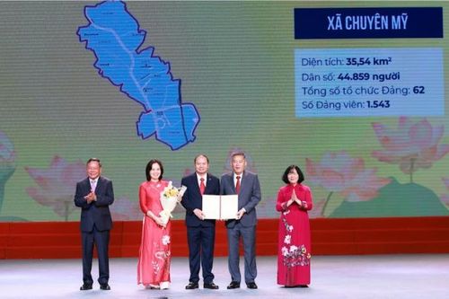 Xã Chuyên Mỹ: Những thông tin chi tiết sau sắp xếp