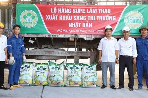 Phân bón Lâm Thao tiếp tục chinh phục thị trường Nhật Bản