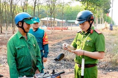 Công an chủ động bám cơ sở sau khi sáp nhập xã