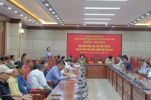 Cử tri 16 xã, phường ở Hà Nội kiến nghị tiếp tục đầu tư, nâng cấp hạ tầng nông thôn