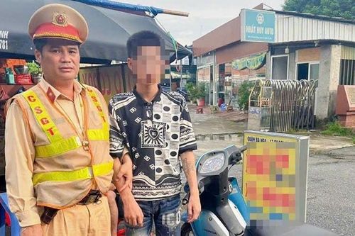 Chặn bắt thiếu niên nghi trộm xe từ Nghệ An ra Hà Nội tiêu thụ
