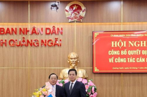 Hoàn tất kiện toàn lãnh đạo chủ chốt tỉnh Quảng Ngãi