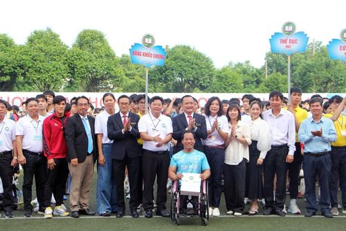 Trường ĐH Thể dục Thể thao TP.HCM khai mạc kỳ thi tuyển sinh năng khiếu 2025