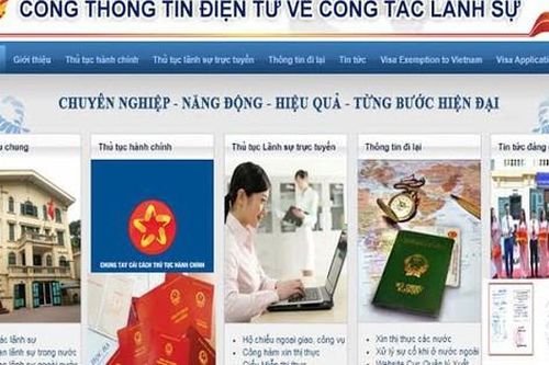 Quy định mới về thủ tục chứng nhận lãnh sự, hợp pháp hóa lãnh sự điện tử