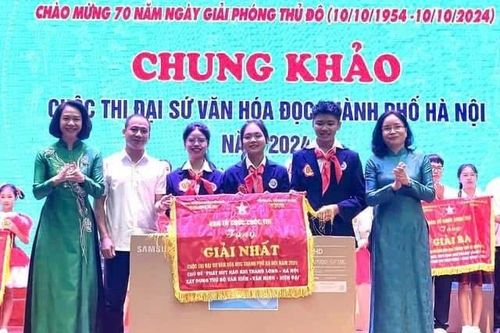 1500 bài vào Chung khảo Cuộc thi Đại sứ Văn hóa đọc thành phố Hà Nội năm 2025