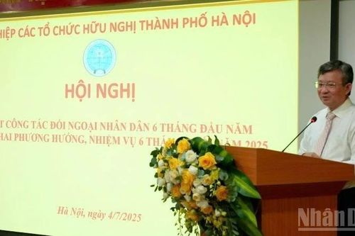 Đối ngoại nhân dân góp phần quan trọng vào sự phát triển kinh tế-xã hội của thủ đô Hà Nội