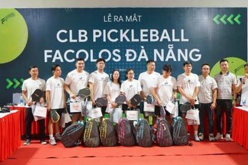 Ra mắt Câu lạc bộ Pickleball Facolos Đà Nẵng