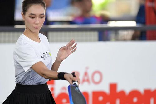 Nhiều pha bóng ấn tượng tại ngày đầu Giải Pickleball Việt Nam 2025