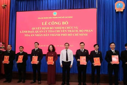 TAND TPHCM điều động, bổ nhiệm nhiều nhân sự