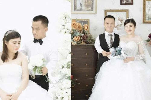 Chuyện tình chàng trai 1m28 cưới vợ 1m62 viral mạng xã hội