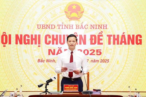 Phân công công tác Chủ tịch và các Phó Chủ tịch UBND tỉnh Bắc Ninh