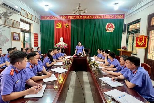 Viện trưởng VKSND tỉnh Lạng Sơn kiểm tra công tác sắp xếp, tinh gọn bộ máy tại các khu vực