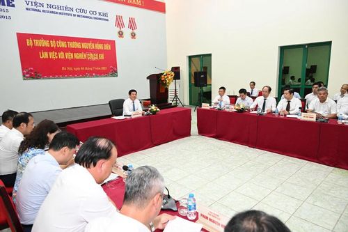 Xây dựng Viện Nghiên cứu Cơ khí trở thành thương hiệu mạnh về khoa học công nghệ