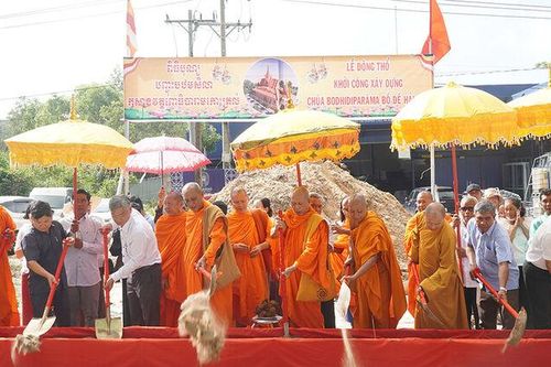 Khởi công xây dựng chùa Phật giáo Nam tông Khmer đầu tiên tại đặc khu Phú Quốc