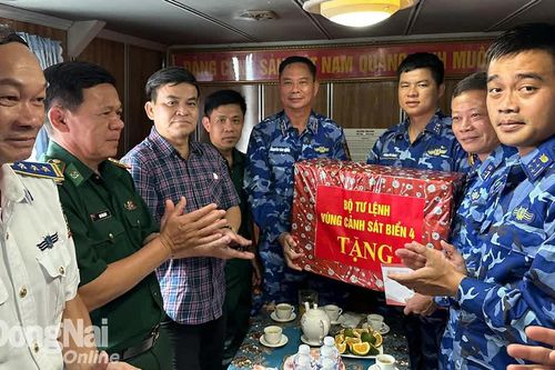 Hoàn thành chuyến khảo sát thực tế vùng biển Tây Nam