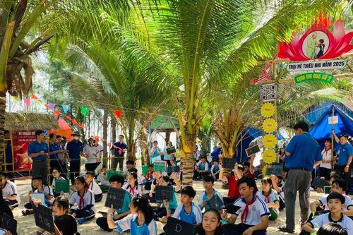 Mang đến cho thiếu nhi những sân chơi hè ý nghĩa, bổ ích