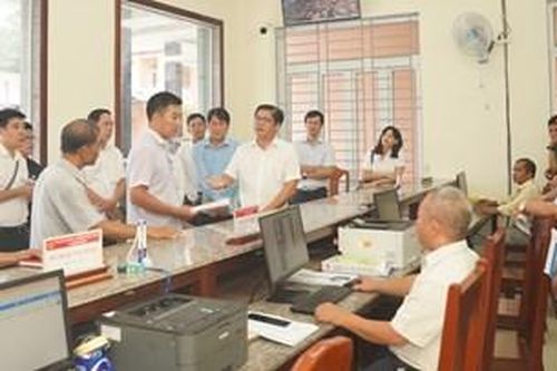 Kiểm tra công tác vận hành chính quyền địa phương 2 cấp tại Long Quảng, Nam Đông, Khe Tre