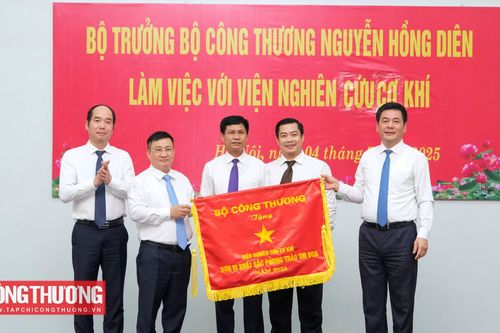 Bộ trưởng Nguyễn Hồng Diên: Năm nhiệm vụ để Viện Nghiên cứu Cơ khí tiếp tục phát triển bền vững