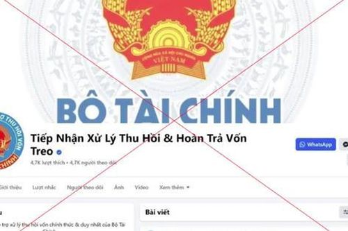 Cảnh báo hành vi giả mạo Bộ Tài chính để lừa đảo