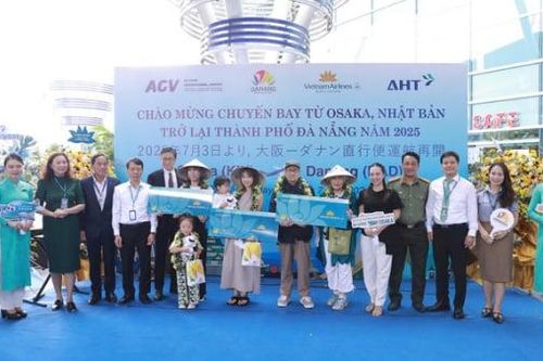 Nối lại đường bay Đà Nẵng – Osaka sau thời gian tạm dừng