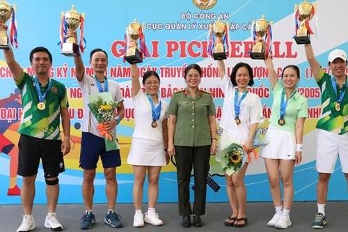 Cục Quản lý xuất nhập cảnh tổ chức Giải đấu pickleball năm 2025