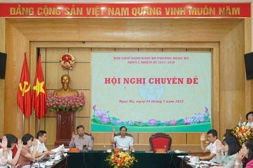 Tập trung chuẩn bị tổ chức thành công Đại hội Đảng bộ phường Ngọc Hà