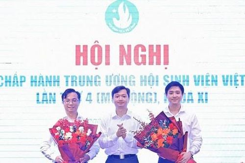 Trung ương Hội Sinh viên Việt Nam có 2 tân Phó Chủ tịch