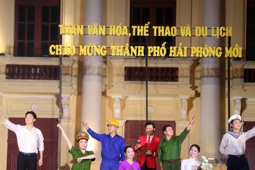 Đặc sắc chương trình nghệ thuật 'Hải Phòng chào ngày mới'