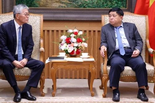 Phó Thủ tướng Nguyễn Chí Dũng tiếp Chủ tịch kiêm Tổng Giám đốc Tập đoàn Erex