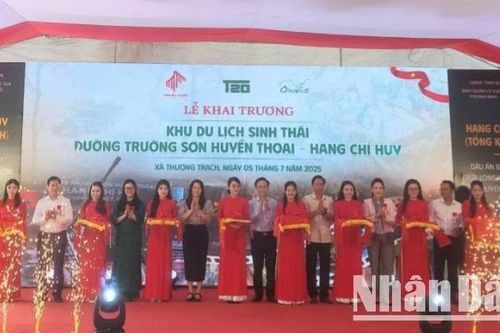 Quảng Trị khai trương Khu du lịch sinh thái 'Đường Trường Sơn huyền thoại-Hang Chỉ Huy'
