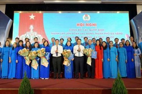 Thành lập 24 Công đoàn phường, xã tại Đà Nẵng