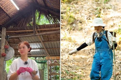 Ái nữ nhà đại gia thủy sản gây sốt ở Gia Đình Haha