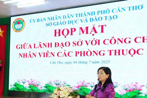 Sở GD&ĐT TP Cần Thơ tiếp tục phát huy trí tuệ tập thể, tinh thần đoàn kết