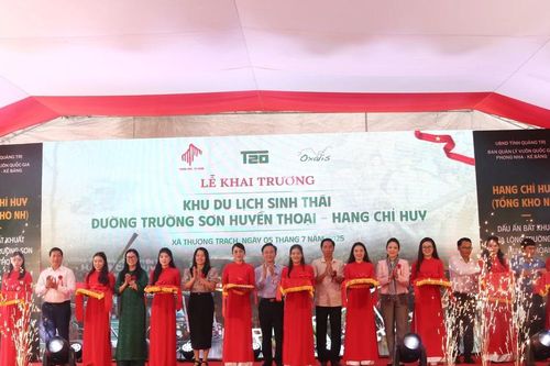 Khai trương khu du lịch khám phá hang động quân sự bí mật thời chiến