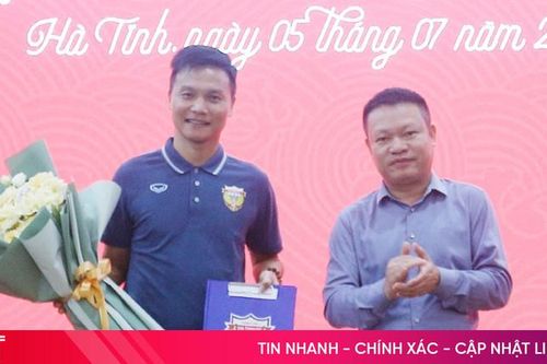 Hồng Lĩnh Hà Tĩnh có huấn luyện viên trưởng mới