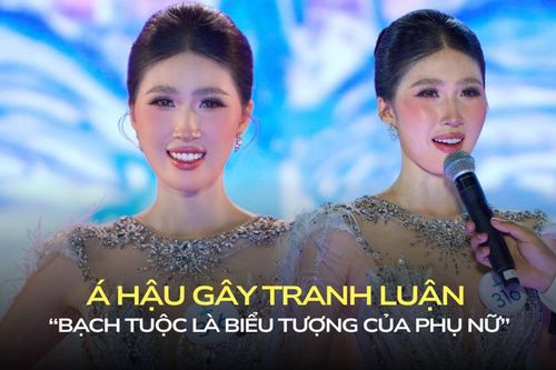 Thí sinh hoa hậu ví bạch tuộc là biểu tượng phụ nữ, gây tranh cãi vẫn đăng quang