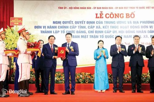 Dấu ấn ngày sáp nhập lịch sử tại Đồng Nai