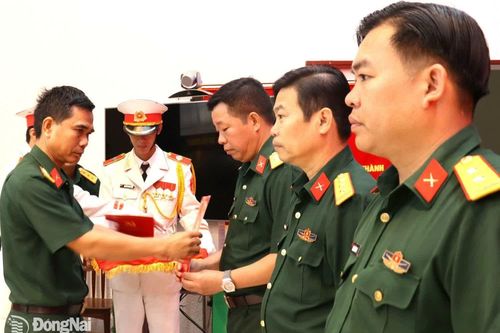 Công bố Quyết định thành lập Đảng bộ Ban Chỉ huy Phòng thủ khu vực 1, 2